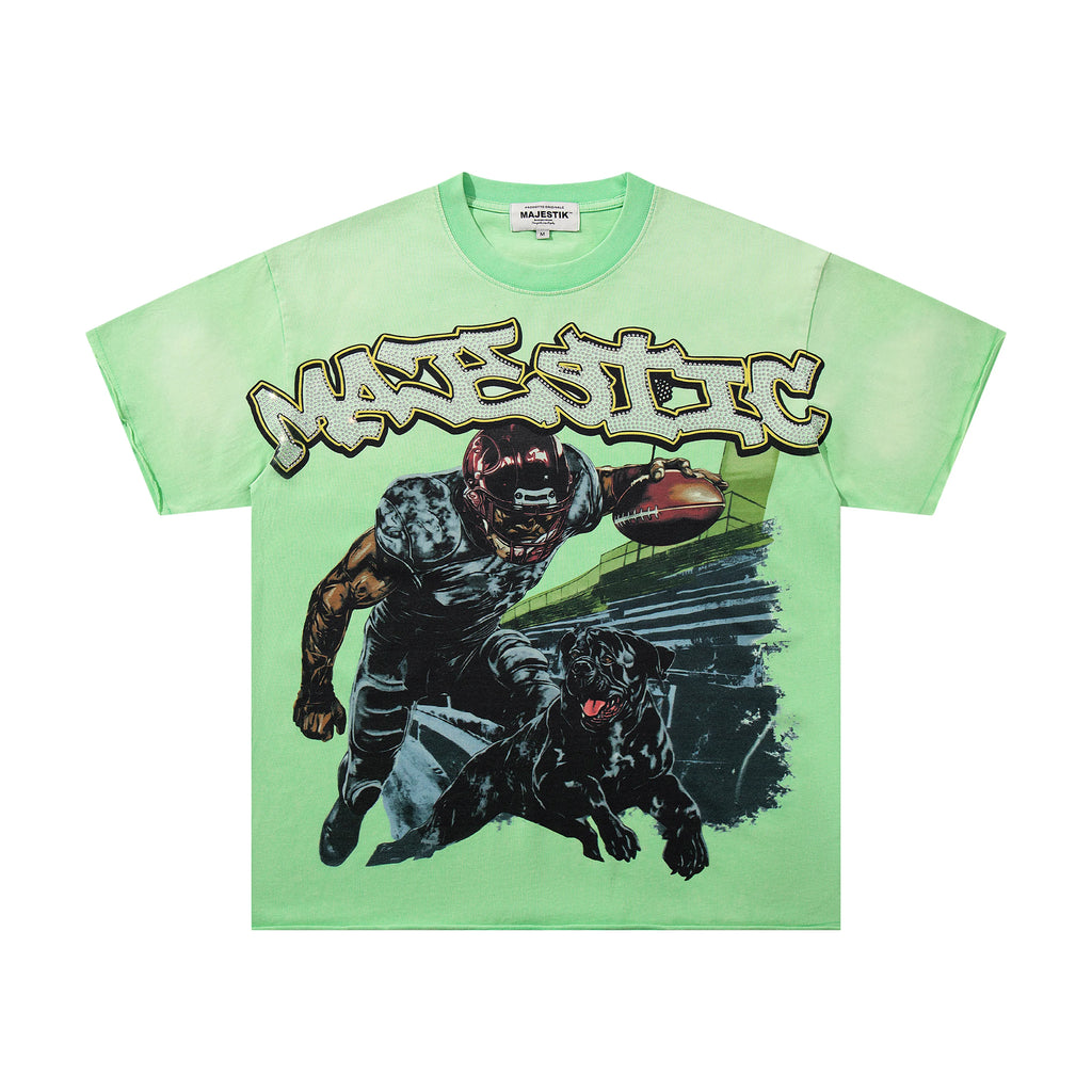 2026 New 280gsm Heavyweight High Quality Majestik 100% Cotton Oversized Tshirts For Men Tee Wholesale Tshirt - Buy  Product on Alibaba.com