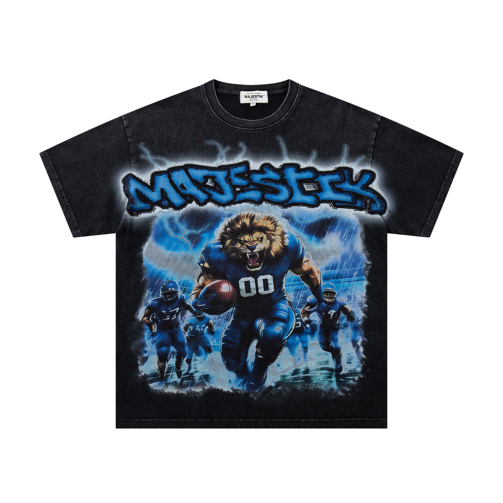 2026 New 280gsm Heavyweight High Quality Majestik 100% Cotton Oversized Tshirts For Men Tee Wholesale Tshirt - Buy  Product on Alibaba.com