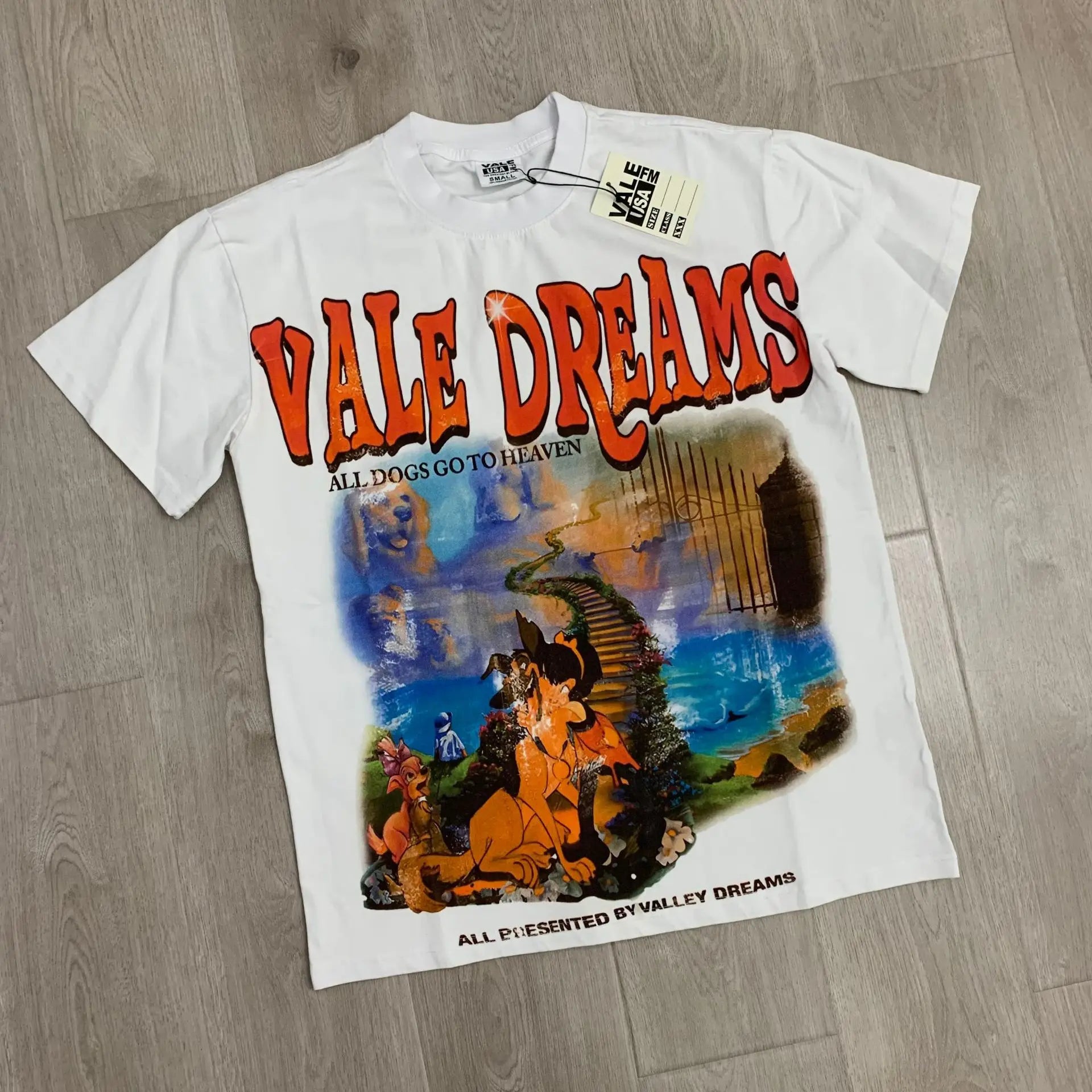 Vale Sports Men's European American Hip Hop Style 100% Cotton Loose Short Sleeve Tee Shirt Valley Dreams Washed Old Print - Buy Short Sleeve Men's Tee Shirt
hip Hop Style T-shirt
loose Fit Men's T-shirt
o-neck T-shirt For Men
100% Cotton T-shirt
o-neck Me